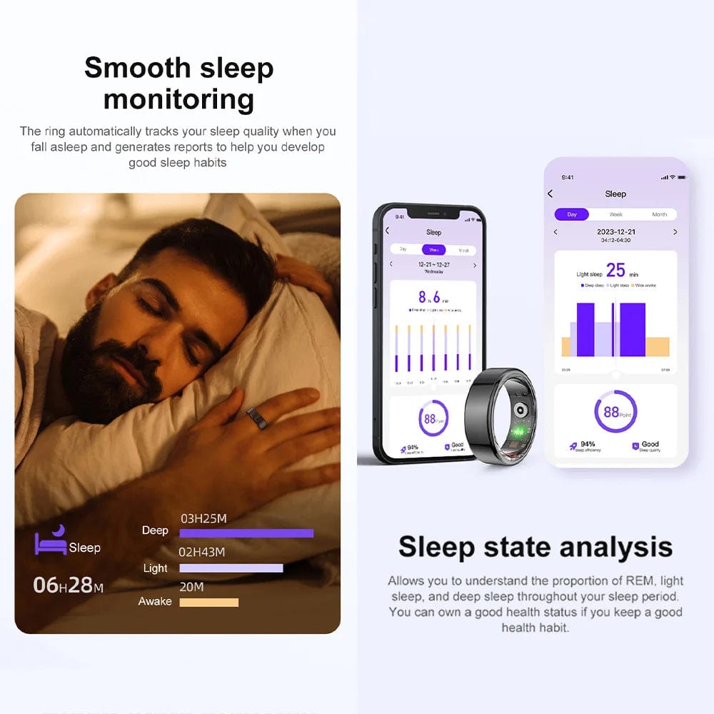 Lariwo-Tech Smart Ring COLMI R02 Smart Ring
