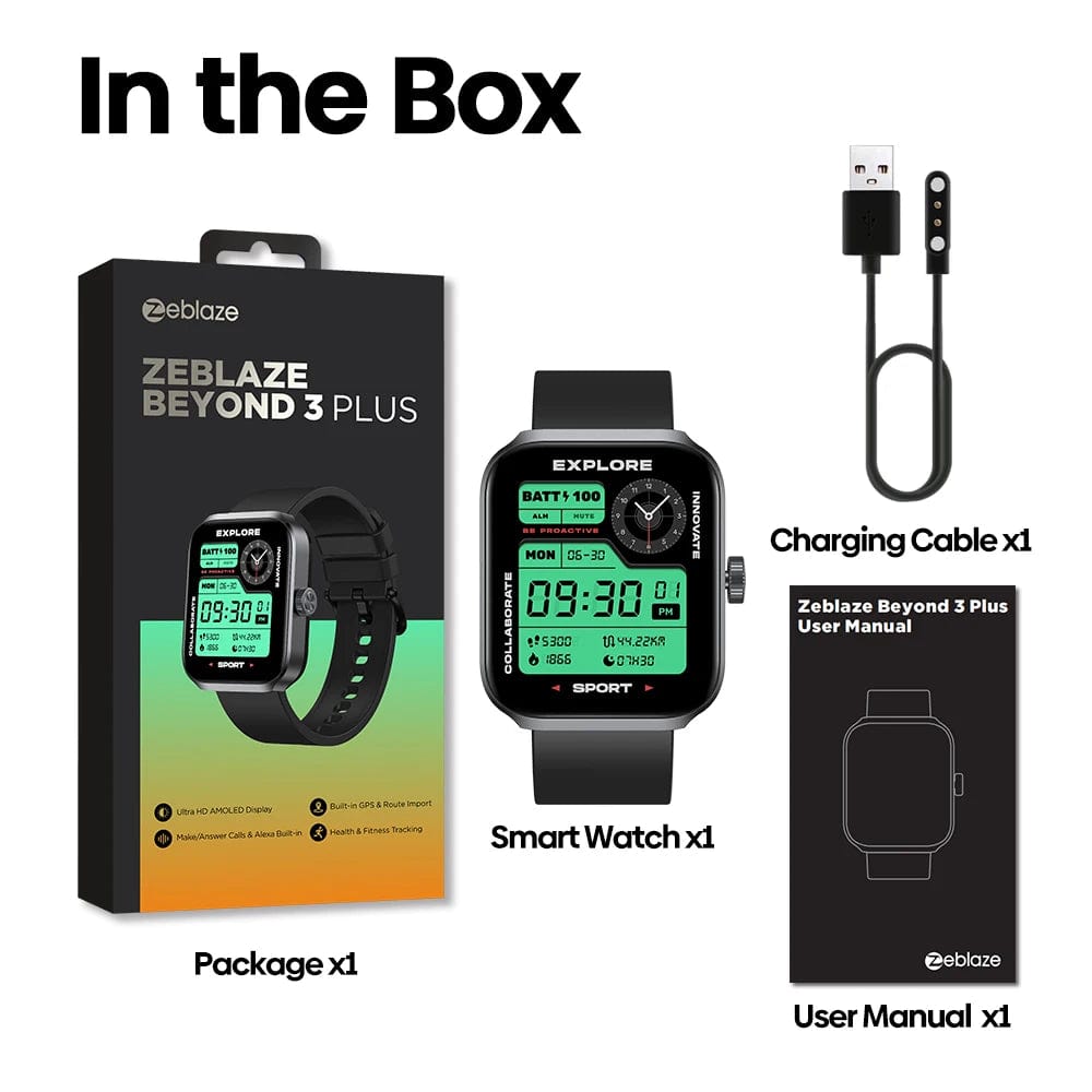 Lariwo-Tech Smart Watch Zeblaze Beyond 3 Plus