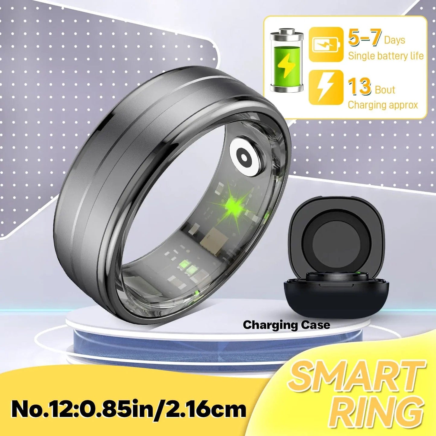 Lariwo-Tech Smart Ring 7 EIGIIS R06 Smart Ring