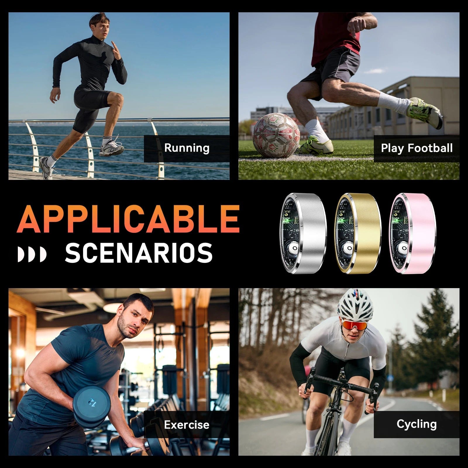 Lariwo-Tech Smart Ring EIGIIS R5 Smart Ring
