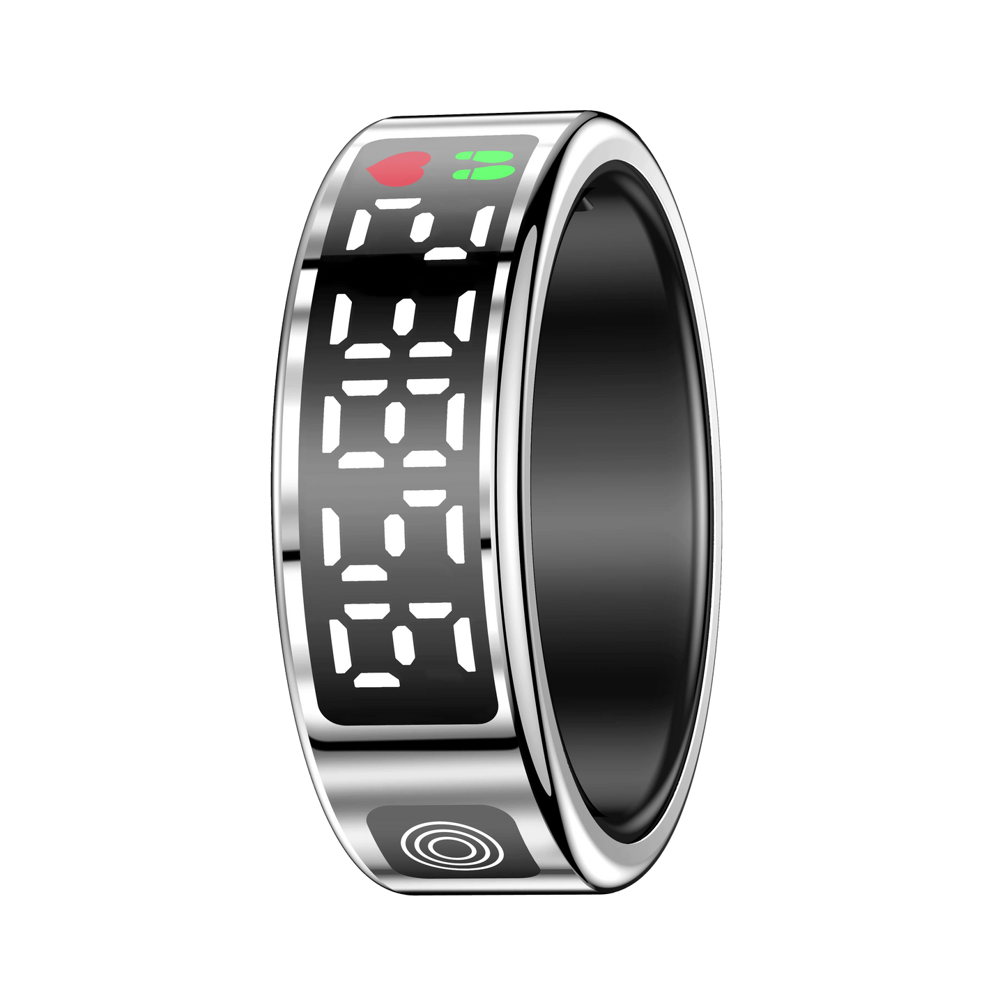 Lariwo-Tech Smart Ring Zilver / 8 Emodern SR08 Smart Ring