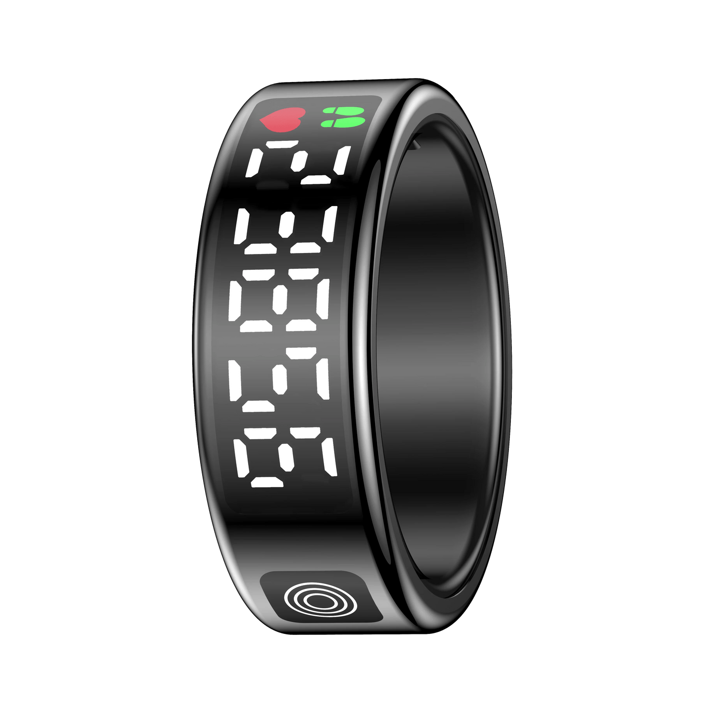 Lariwo-Tech Smart Ring Zwart / 8 Emodern SR08 Smart Ring