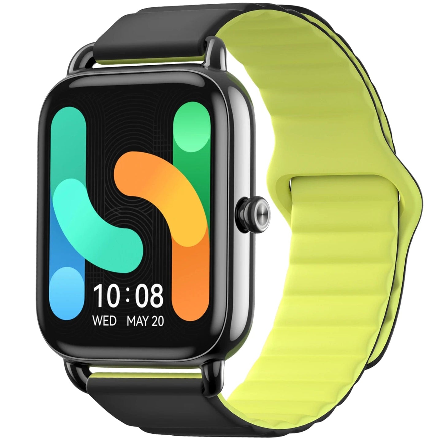 Lariwo-Tech Smart Watch Zwart Magneet sluiting HAYLOU RS4 Plus