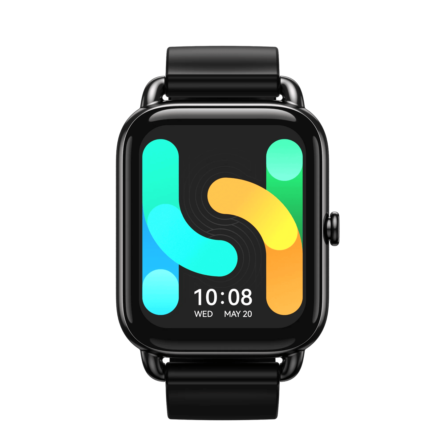 Lariwo-Tech Smart Watch Zwart Siliconen band HAYLOU RS4 Plus