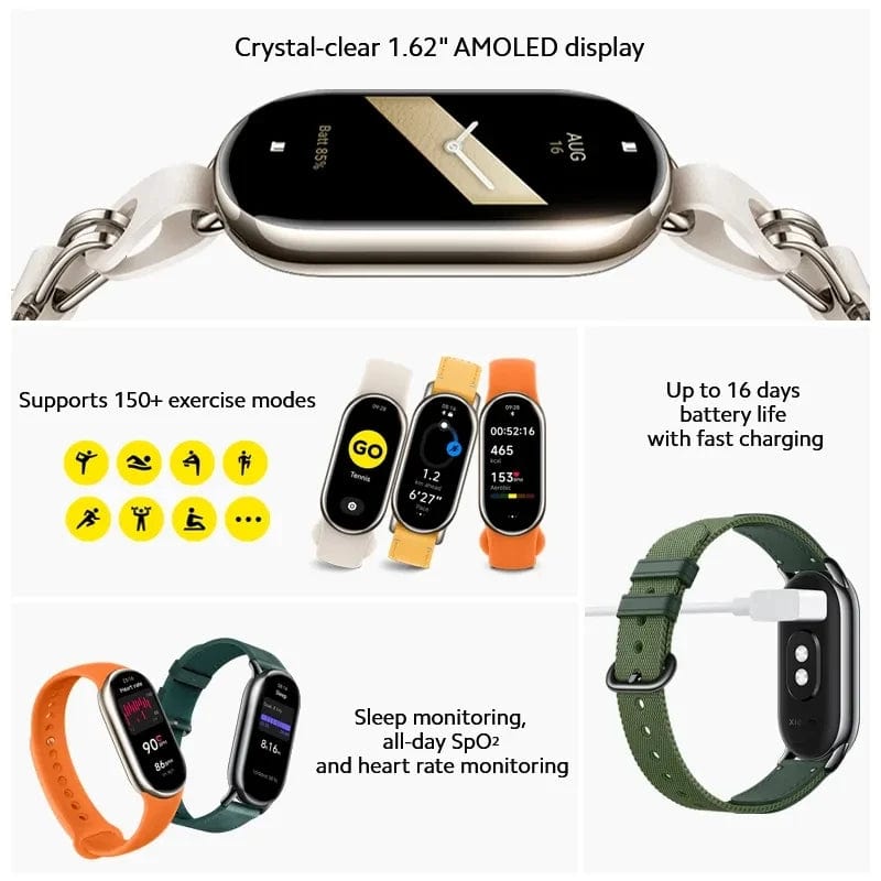 Lariwo-Tech Goud Xiaomi Mi Band 8