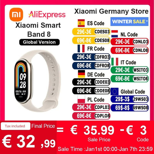 Lariwo-Tech Goud Xiaomi Mi Band 8