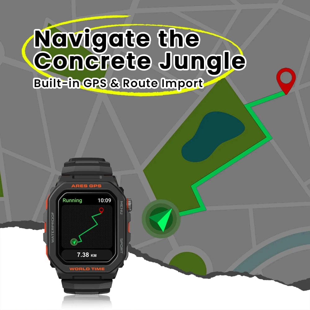Lariwo-Tech Smart Watch Zeblaze Ares GPS