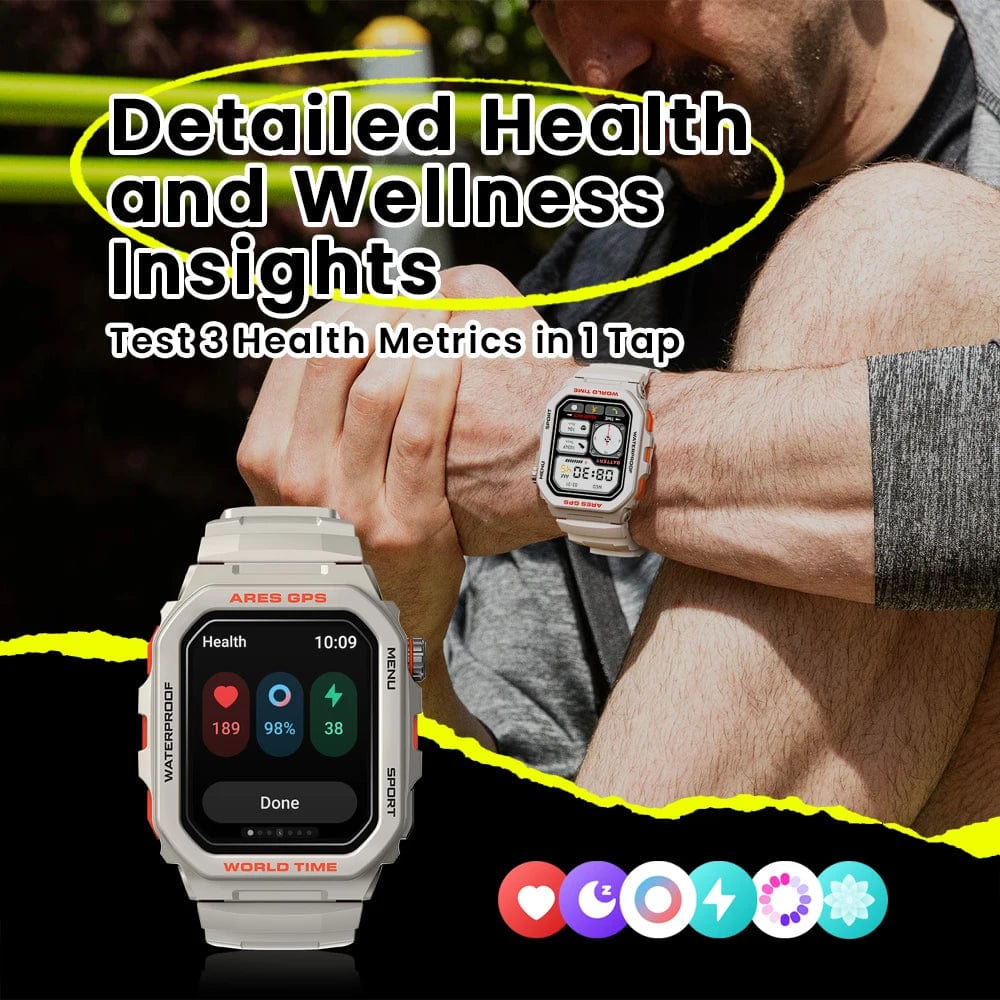 Lariwo-Tech Smart Watch Zeblaze Ares GPS