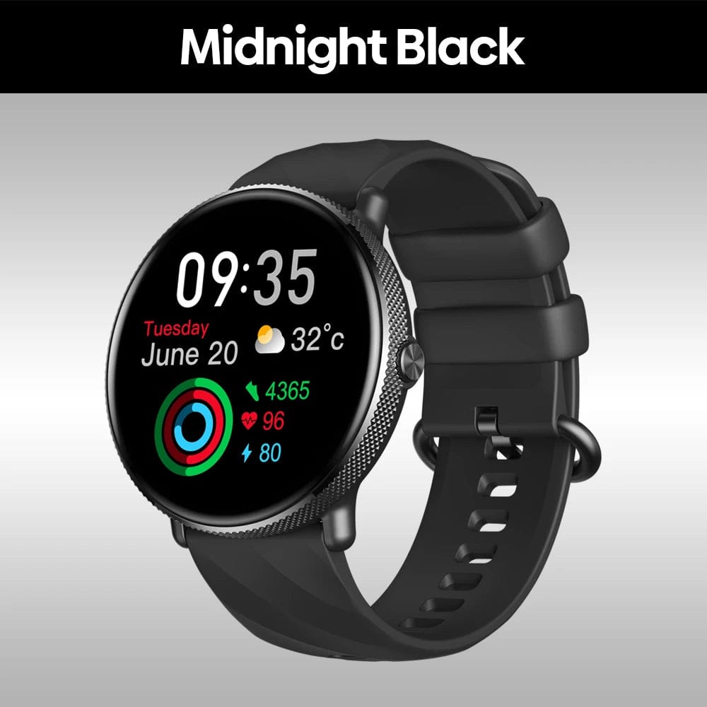 Lariwo-Tech Smart Watch Midnight Black Zeblaze GTR 3 Pro