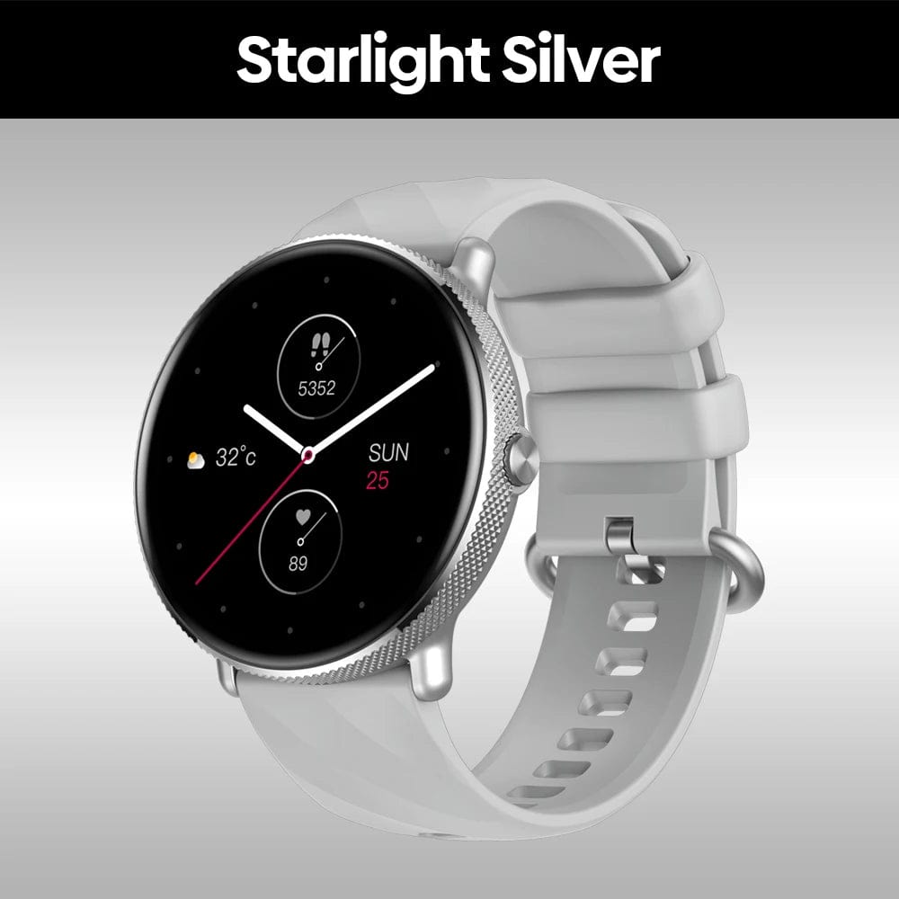 Lariwo-Tech Smart Watch Starlight Silver Zeblaze GTR 3 Pro